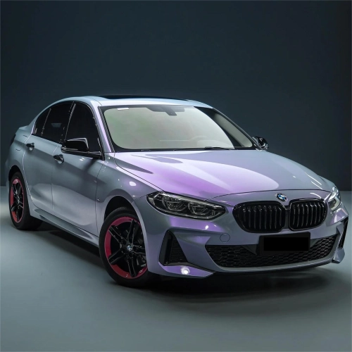 Gloss Metallic Chameleon Candy Grey Purple Car Vinyl Wrap PET review  Jordi