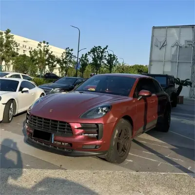 Gloss Metallic Black Cherry Red Car Vinyl Wrap review Tommy 02