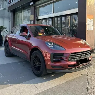 Gloss Metallic Black Cherry Red Car Vinyl Wrap review Tommy 03