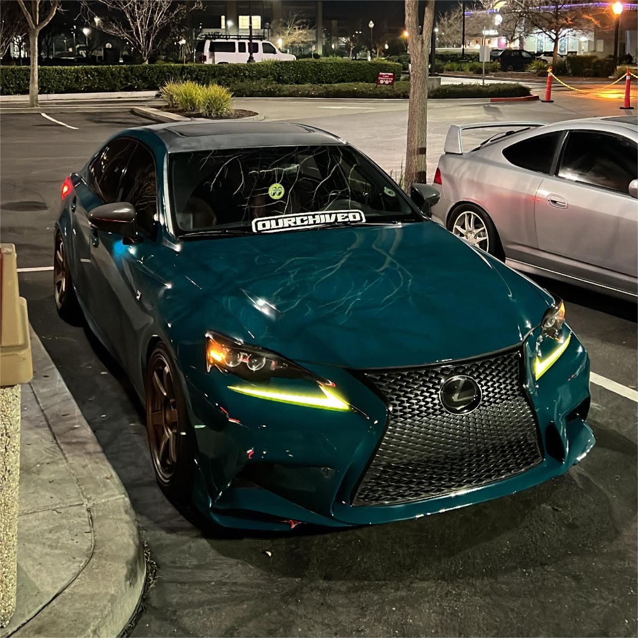 Gloss Hell Green Car Vinyl Wrap PET review elijah 00