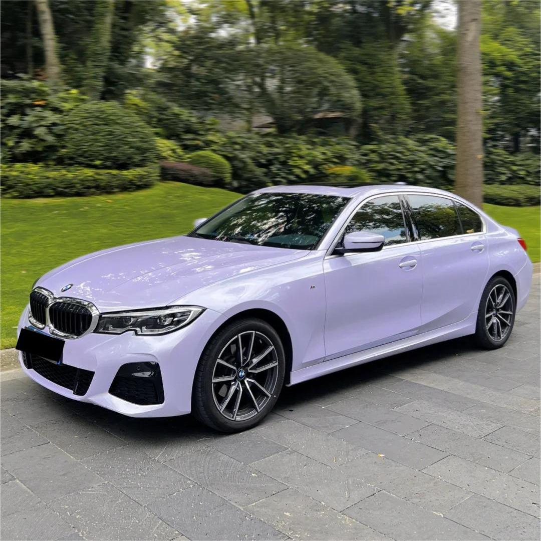Gloss Voilet Light Purple Car Vinyl Wrap PET review Amanda 00