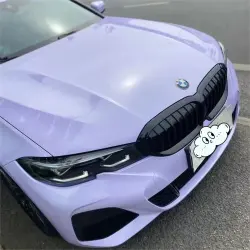 Gloss Light Purple Car Vinyl Wrap review Jake 03