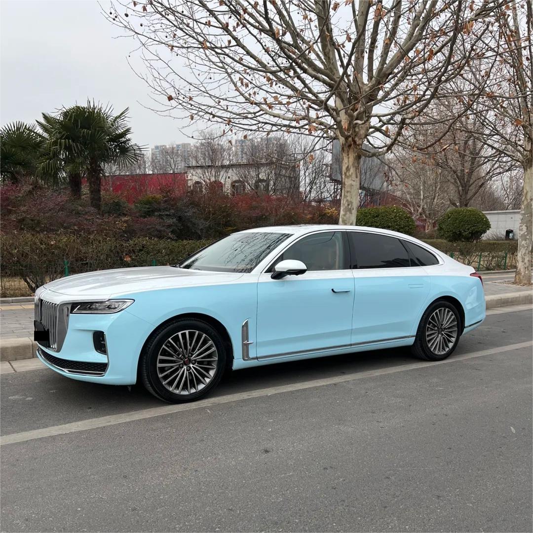 Gloss Ice Blue Car Vinyl Wrap PET review Sami Ariss 03
