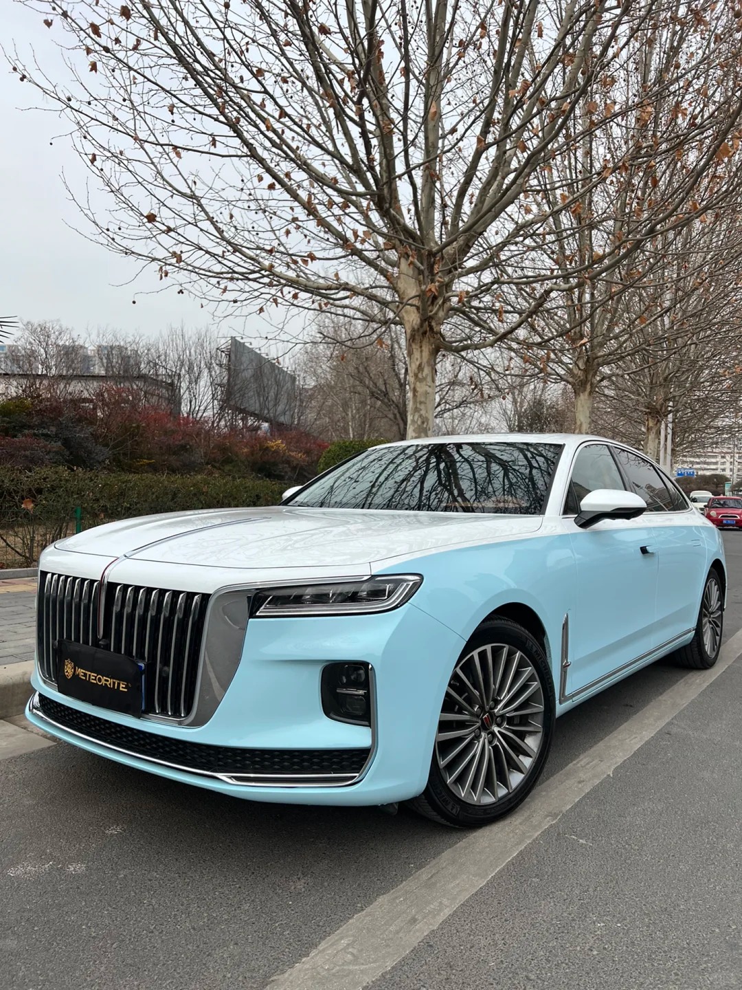 Gloss Ice Blue Car Vinyl Wrap PET review Sami Ariss 01