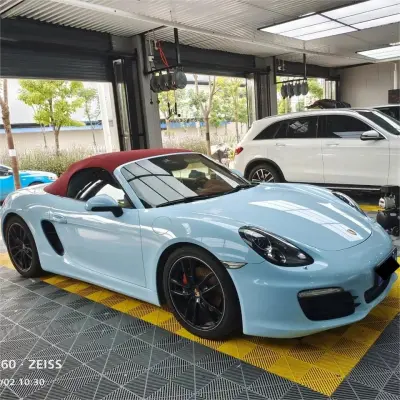 Gloss Light Blue Car Vinyl Wrap review Jake schnatter 02