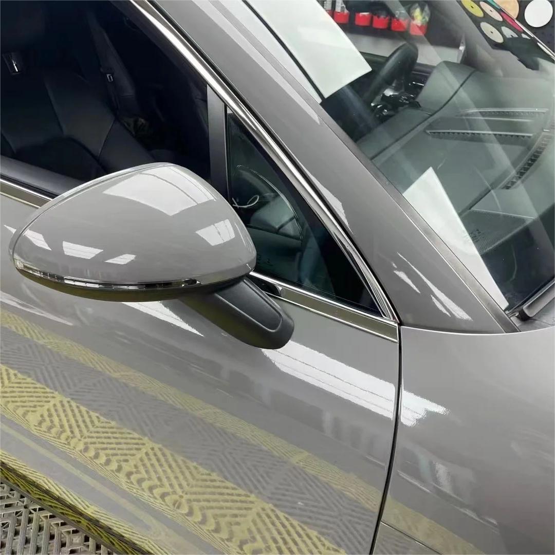 Gloss Light Nardo Grey Car Vinyl Wrap PET review Asad Hum 02