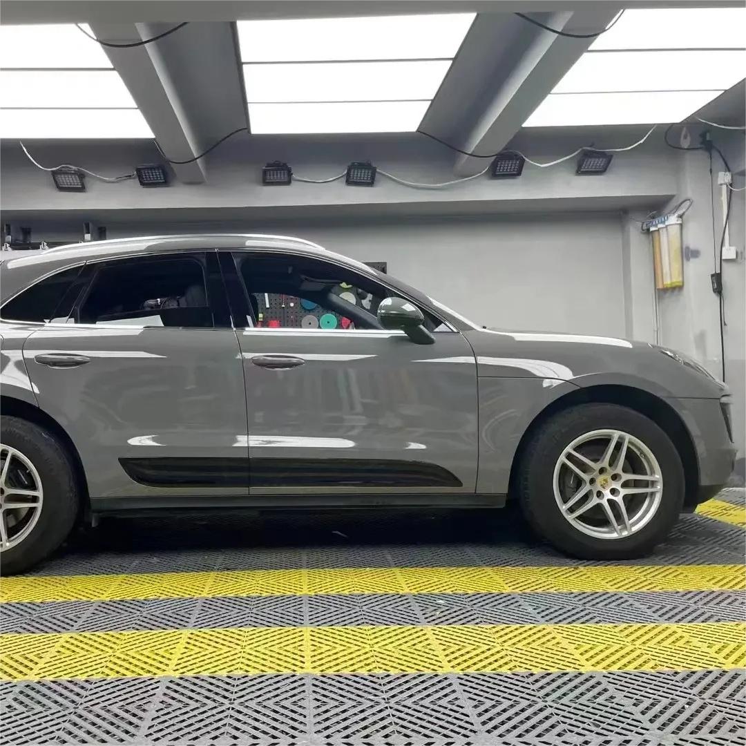 Gloss Light Nardo Grey Car Vinyl Wrap PET review Asad Hum 04