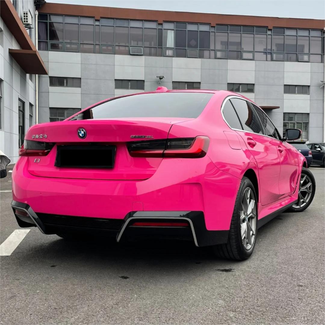 Best Gloss Rose Red Vinyl | Rose Red Car Wrap - ALUKOVINYL