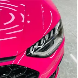 Gloss Rose Red Car Vinyl Wrap Sale review Carlos Gomez 02