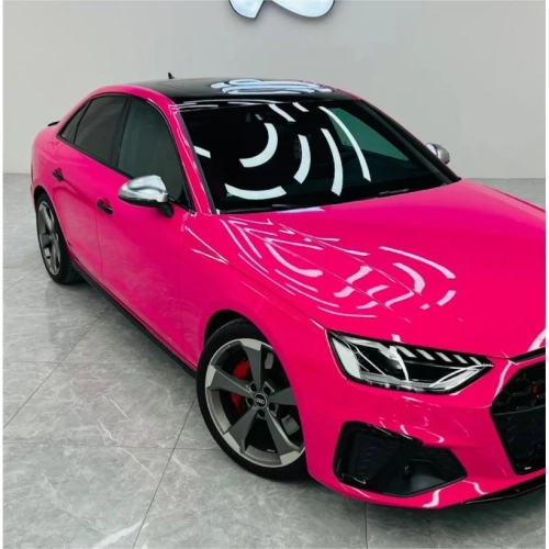 Gloss Rose Red Car Vinyl Wrap PET reviewed by