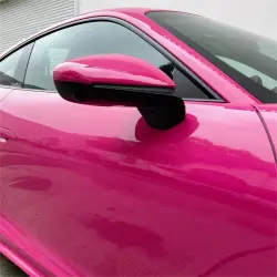 Gloss Rose Red Car Vinyl Wrap Sale review Cyril Rothen 02