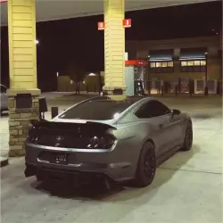 Matte Metallic Dark Grey Car Vinyl Wrap review Rick 05