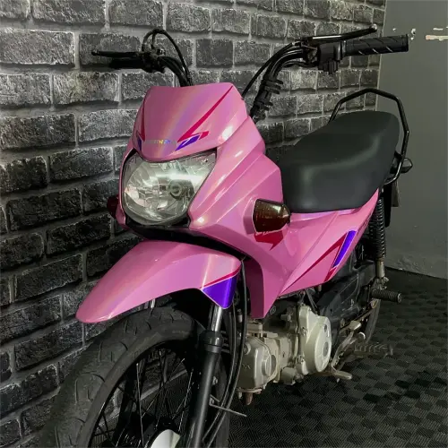 Gloss Metallic Rainbow Laser Pink Car Vinyl Wrap review 