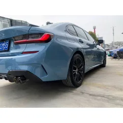 Gloss China Blue Car Vinyl Wrap review Bryan 03