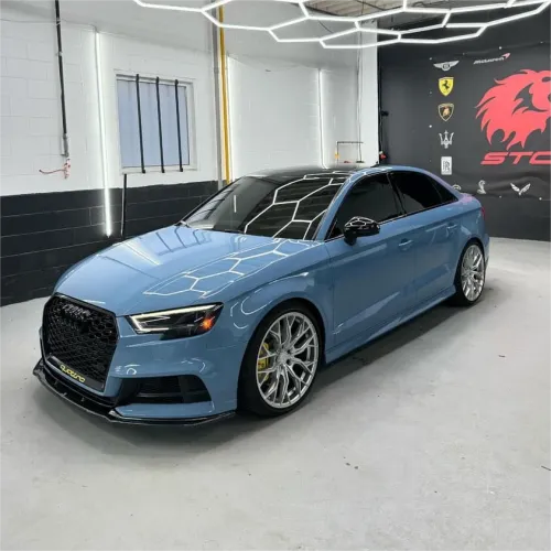 Gloss China Blue Car Vinyl Wrap review Yalaby