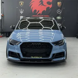 Gloss China Blue Car Vinyl Wrap review Yalaby 02