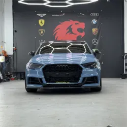 Gloss China Blue Car Vinyl Wrap review Yalaby 03