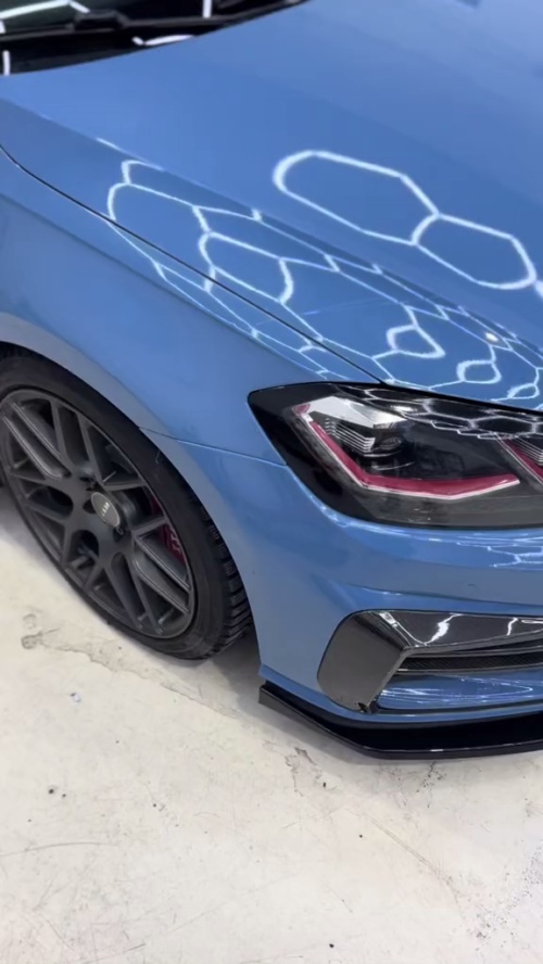 Gloss China Blue Car Vinyl Wrap review Jovan Janosevic
