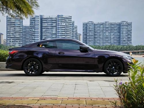 Gloss Metallic Gentian Purple Car Vinyl Wrap  PET reviewed by