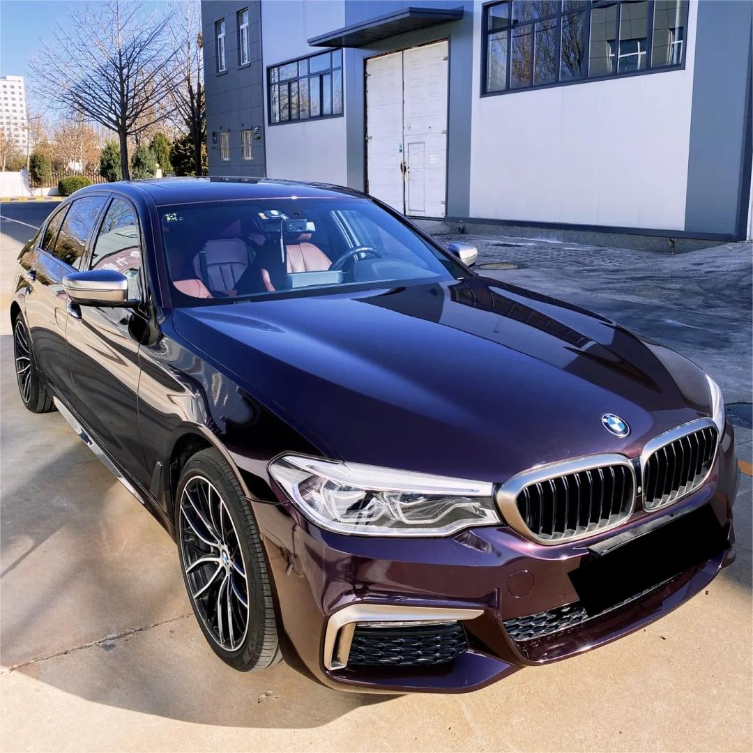 Gloss Metallic Gentian Purple Car Vinyl Wrap  PET review Adam Hoskins 01