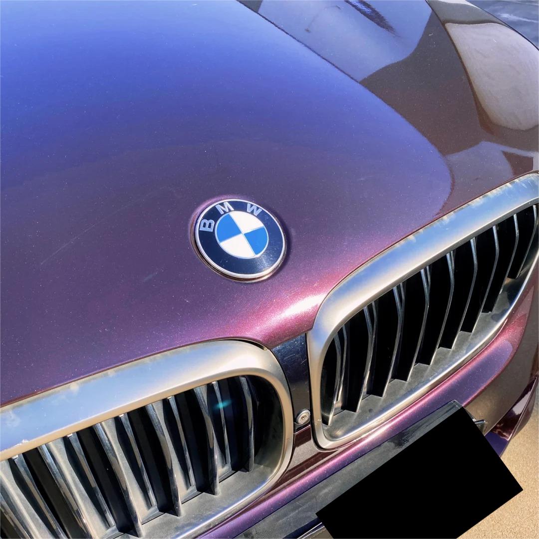 Gloss Metallic Gentian Purple Car Vinyl Wrap  PET review mike 01