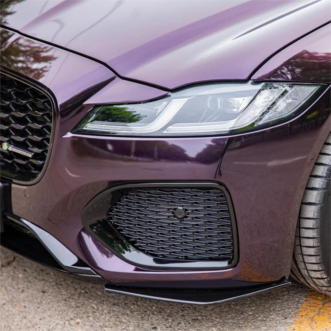 Gloss Metallic Gentian Purple Car Vinyl Wrap  PET review David Dias 02