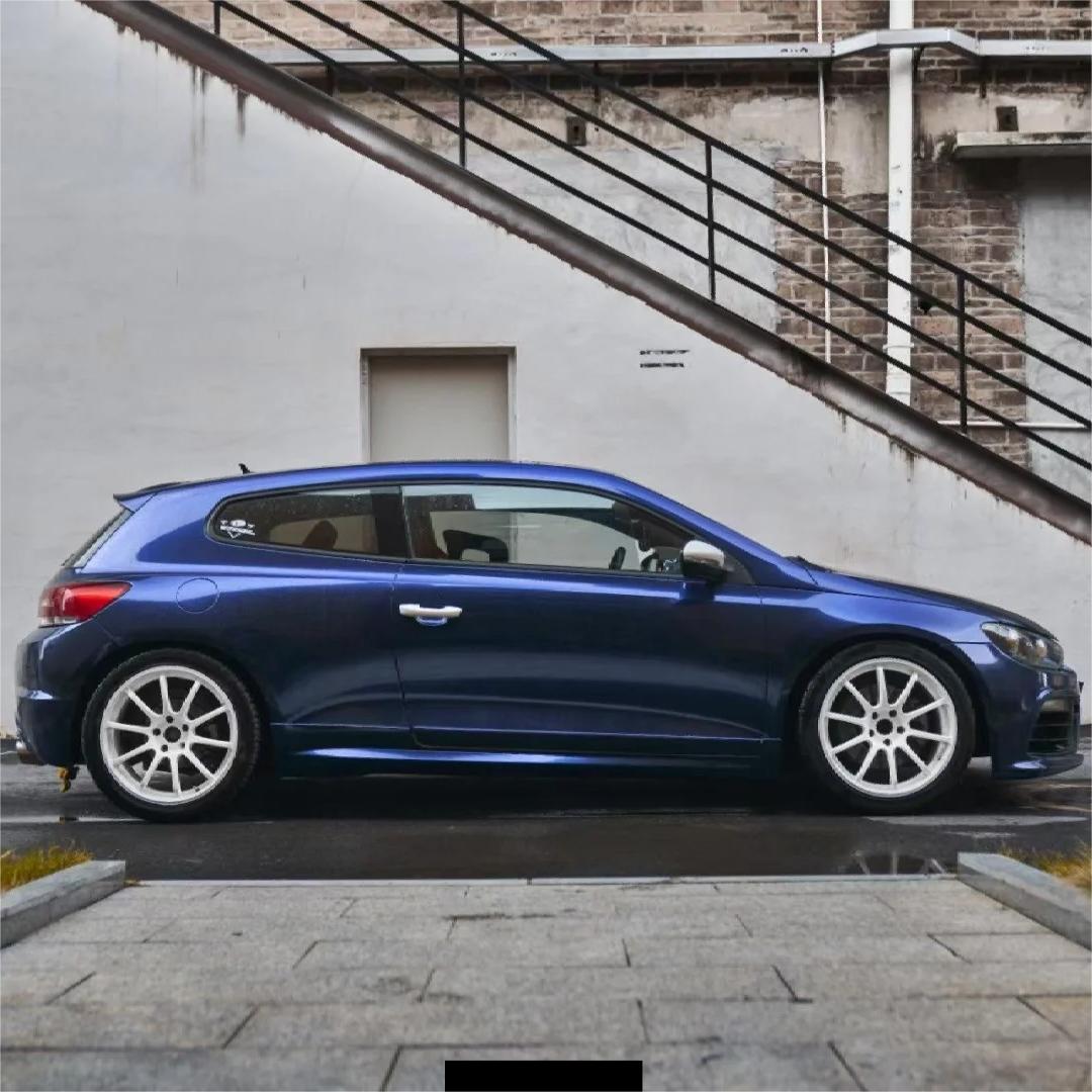 Gloss Metallic Dark Blue Car Vinyl Wrap PET | Audi Navarre Blue review Ershad 01