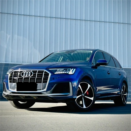 Gloss Metallic Dark Blue  Audi Navarre Blue Car Vinyl Wrap PET  review 