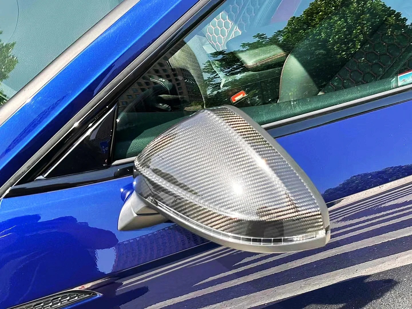 Gloss Metallic Dark Blue Car Vinyl Wrap PET | Audi Navarre Blue review Craig Aardahl 03