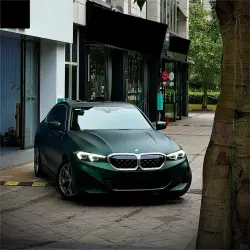 Matte Metallic Chrome Venom Green Car Vinyl Wrap PET review C. Martinez 02