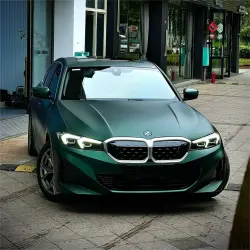 Matte Metallic Chrome Venom Green Car Vinyl Wrap PET review C. Martinez 01