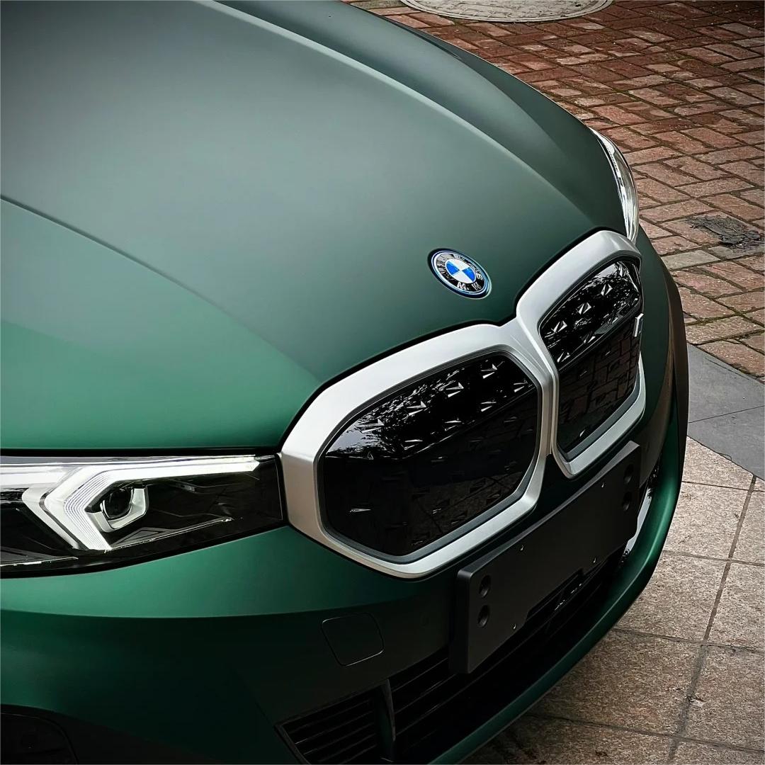 Matte Metallic Chrome Venom Green Car Vinyl Wrap PET review C. Martinez 02