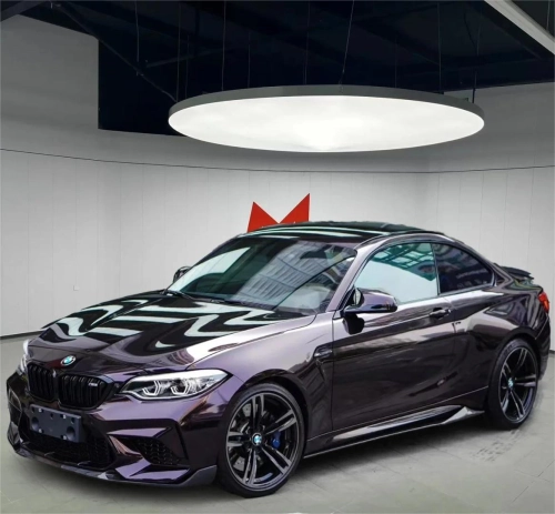 Gloss Metallic Gentian Purple Car Vinyl Wrap  PET reviewed by