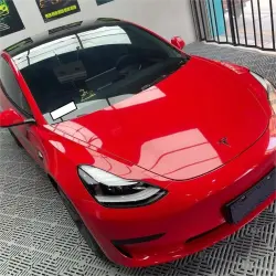 Gloss Blood Red Car Vinyl Wrap Sale review Kendeji 02
