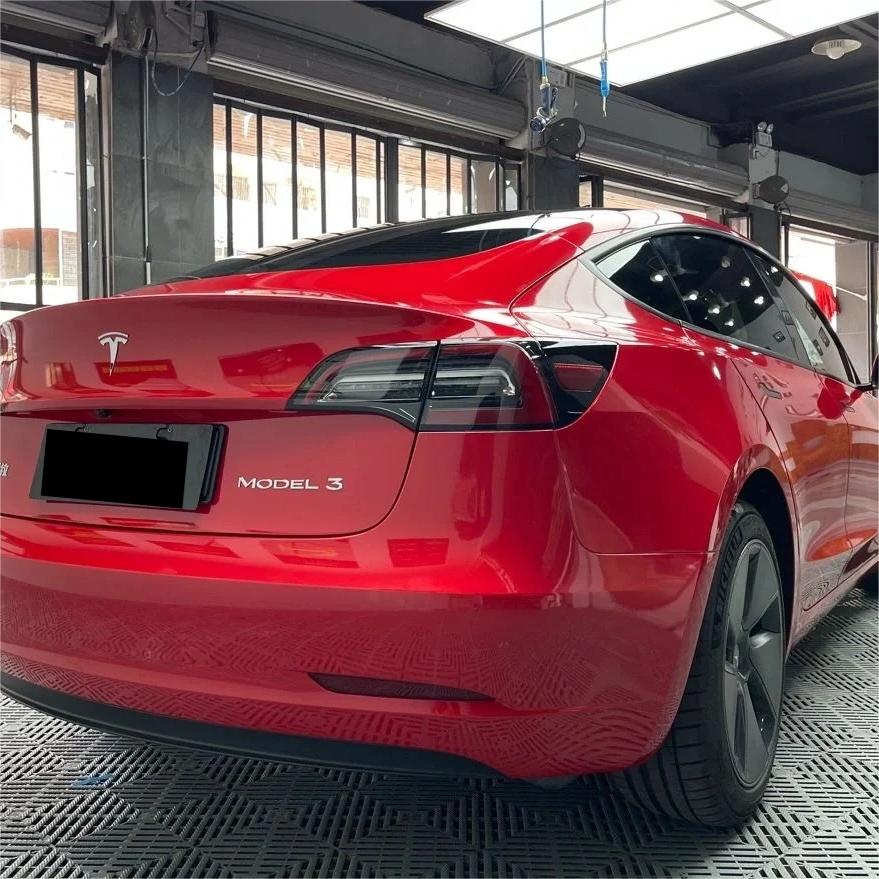 Gloss Blood Red Car Vinyl Wrap Sale review Kendeji 02