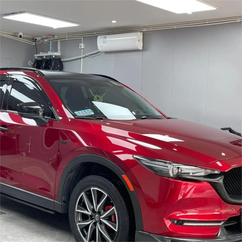 Ultra Gloss Metallic Vampire Red Vinyl Car Wrap reviewed by