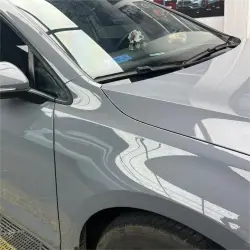 Gloss Light Nardo Grey Car Vinyl Wrap PET review Pink 01