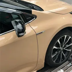 Gloss AMG Desert Yellow Car Vinyl Wrap PET review Gina