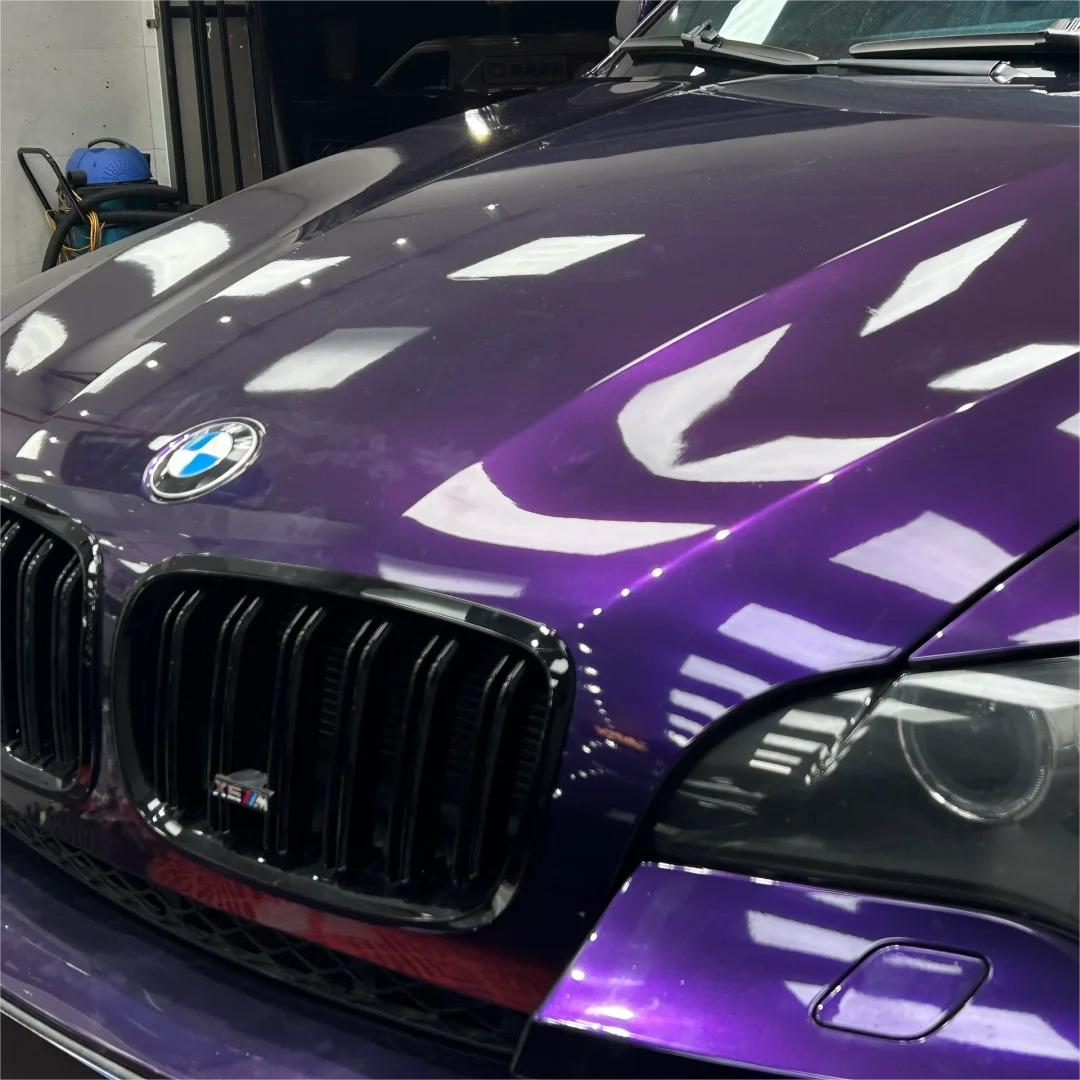 Gloss Metallic Venice Purple Car Vinyl Wrap PET review Wallman 00