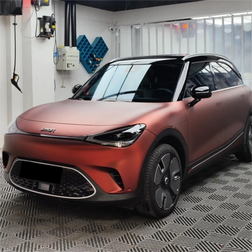 Matte Wine Red Car Vinyl Wrap reviewed by