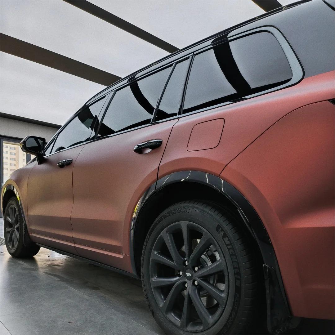 Matte Wine Red Car Vinyl Wrap review Korede 00