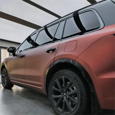 Matte Wine Red Car Vinyl Wrap review Korede 01