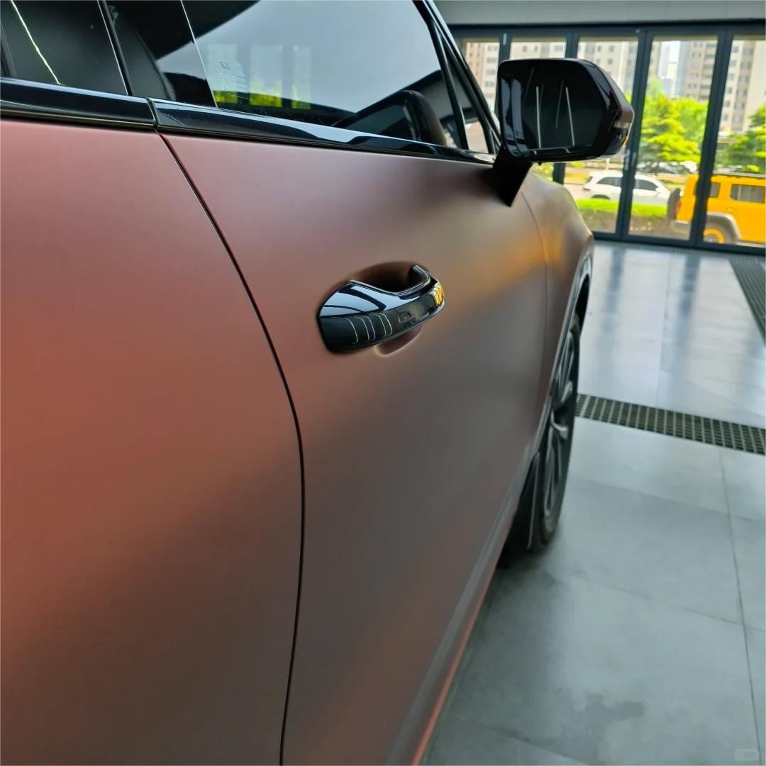 Matte Wine Red Car Vinyl Wrap review Korede 01