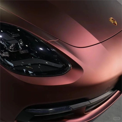 Matte Wine Red Car Vinyl Wrap reviewed by