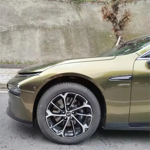 Gloss Metallic Ghost Midnight Gold Black Gold Car Vinyl Wrap PET review 