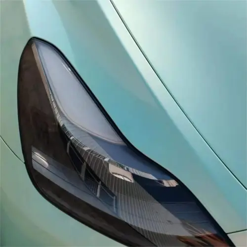 Gloss Metallic Rainbow Laser Tiffany Blue Car Vinyl Wrap review 