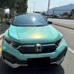 Gloss Metallic Rainbow Laser Tiffany Blue Car Vinyl Wrap review Carroll 02