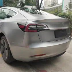 Matte Metallic Titanium Grey Car Vinyl Wrap PET review Gulley 03