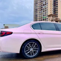 Gloss Metallic Purple Pink Car Vinyl Wrap PET review Will