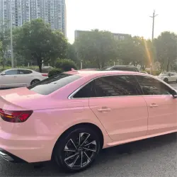 Gloss Metallic Purple Pink Car Vinyl Wrap PET review Griffin 02